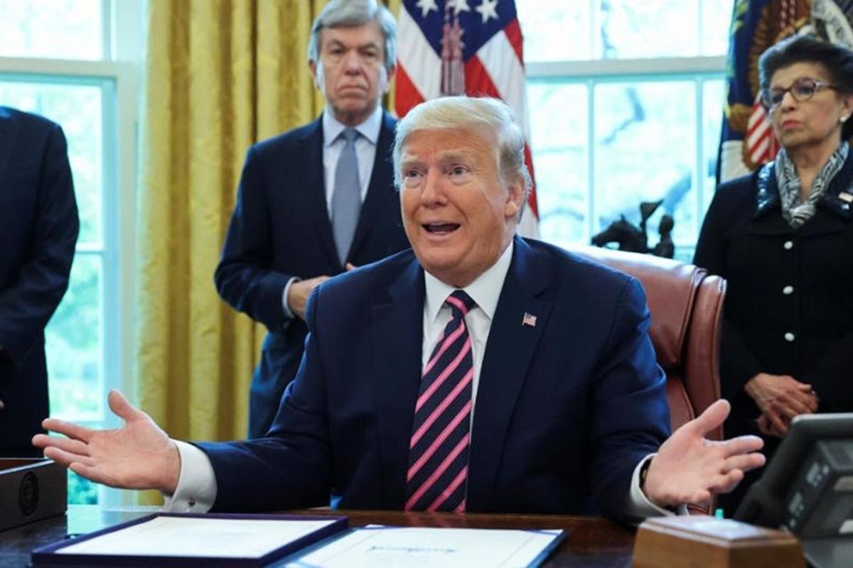 In defense of his shameful 'disinfectant' comment, Trump offers his worst possible excuse yet
