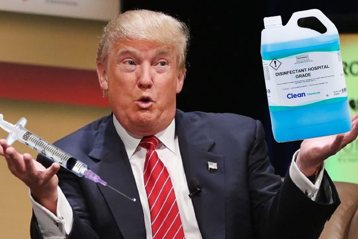 Trump Disinfectant Injection
