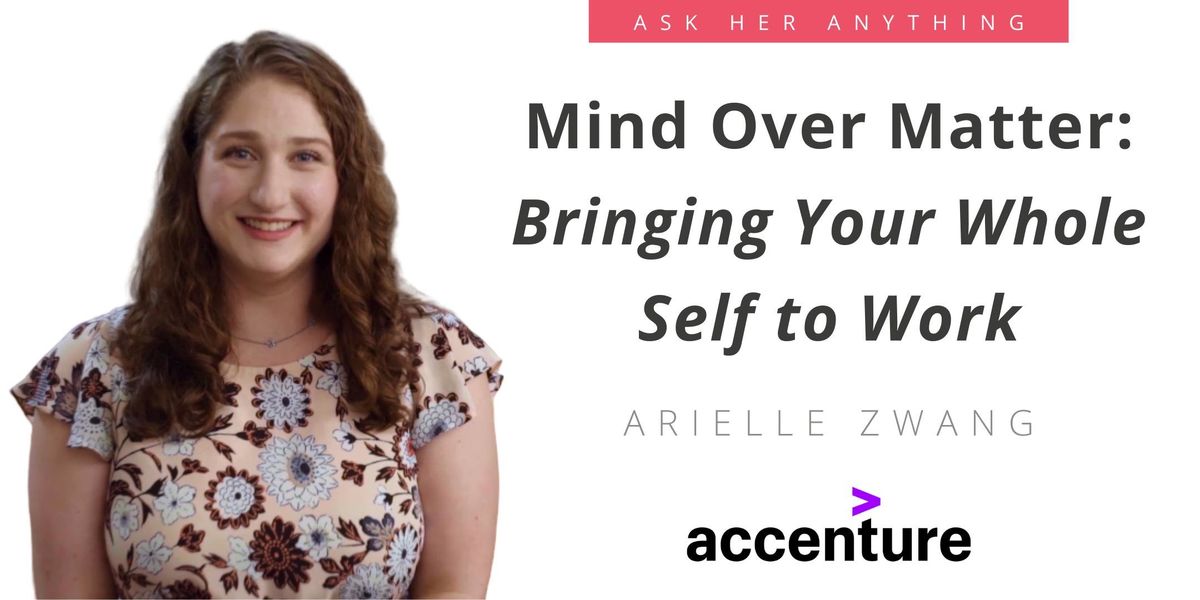 5/15 Live Chat: "Mind Over Matter: Bringing Your Whole Self to Work
"
