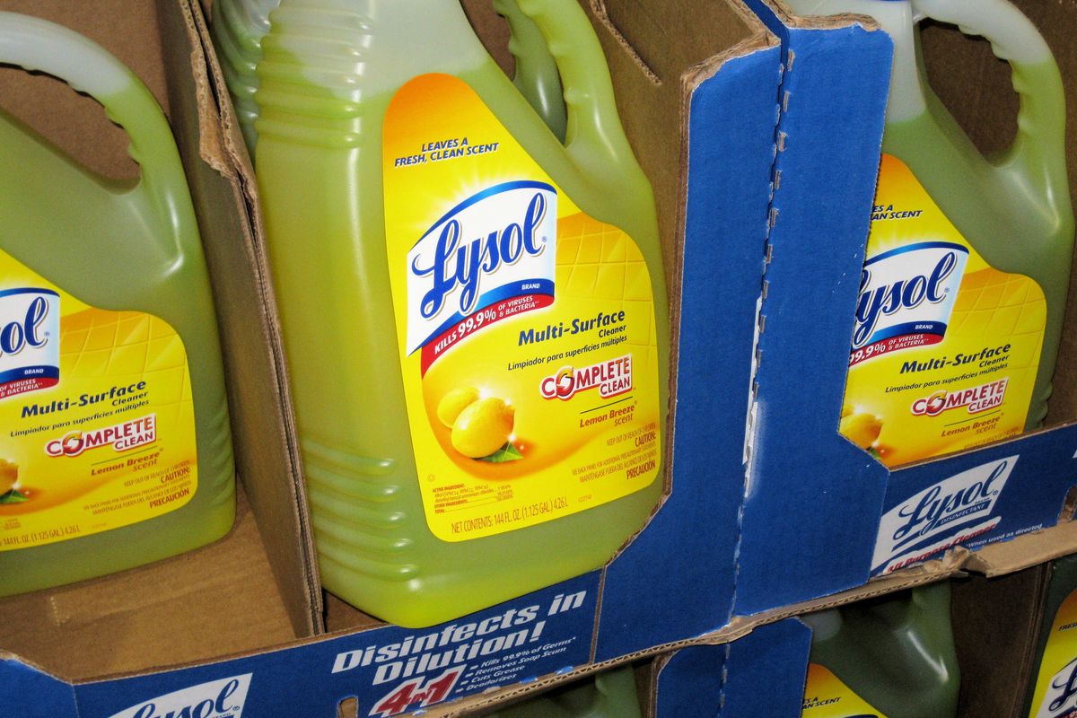 Reports Of Bleach And Lysol Drinking Increase Day After Trump 'Sarcastically' Suggests It