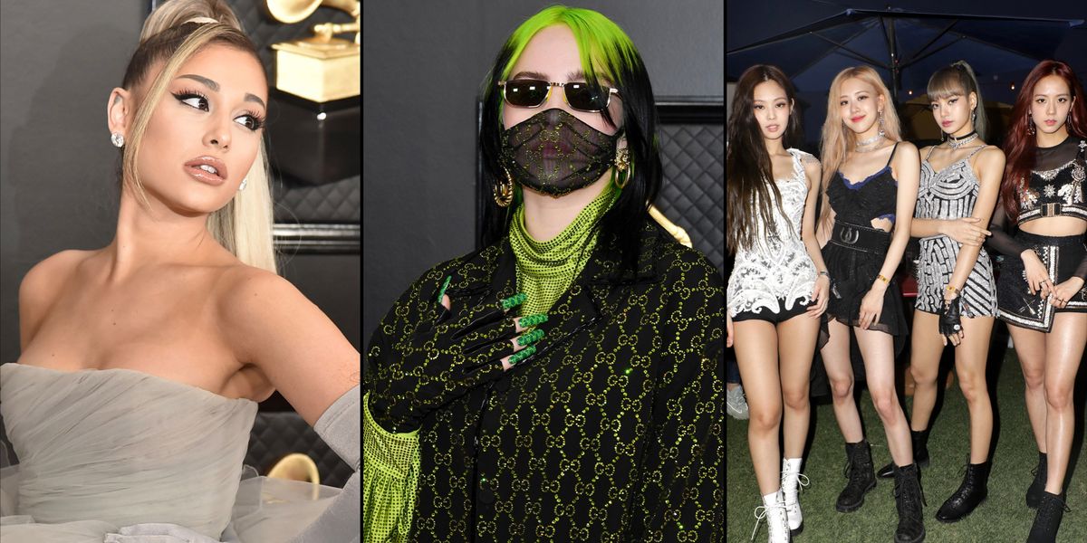 Billie Eilish, Blackpink, Ariana Grande Release Face Masks