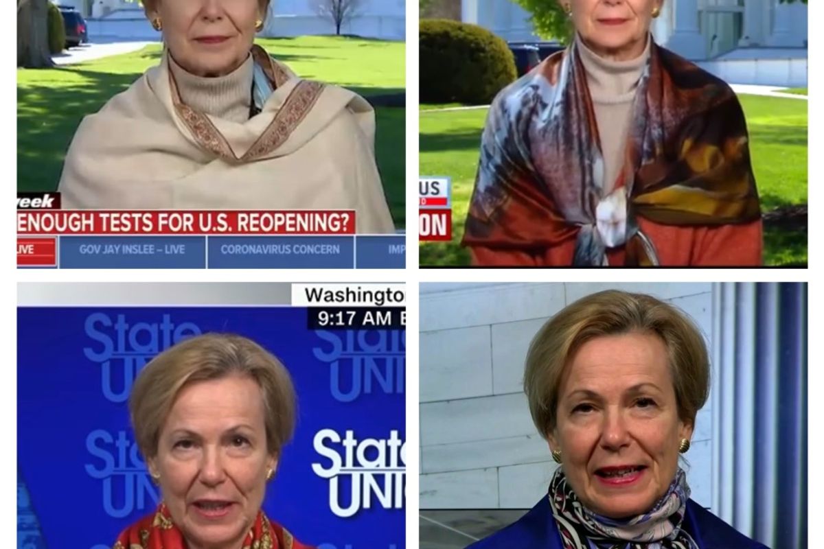 Dr. Birx Did Some Sunday Shows. It Was ... Yep!
