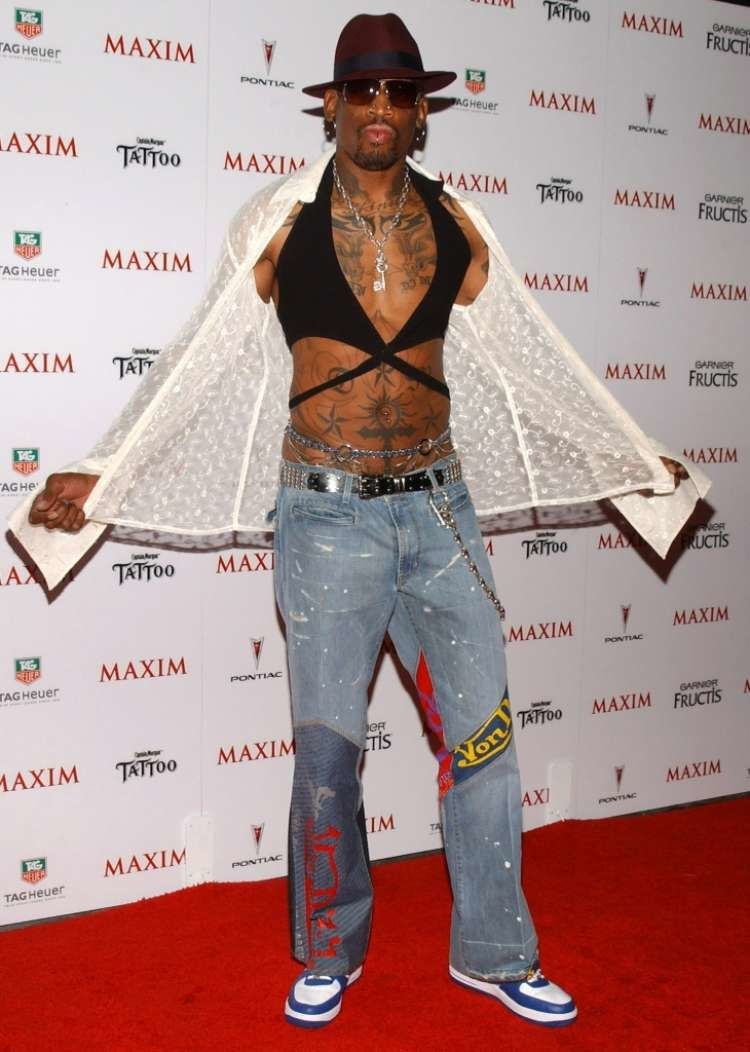 dennis rodman best outfit
