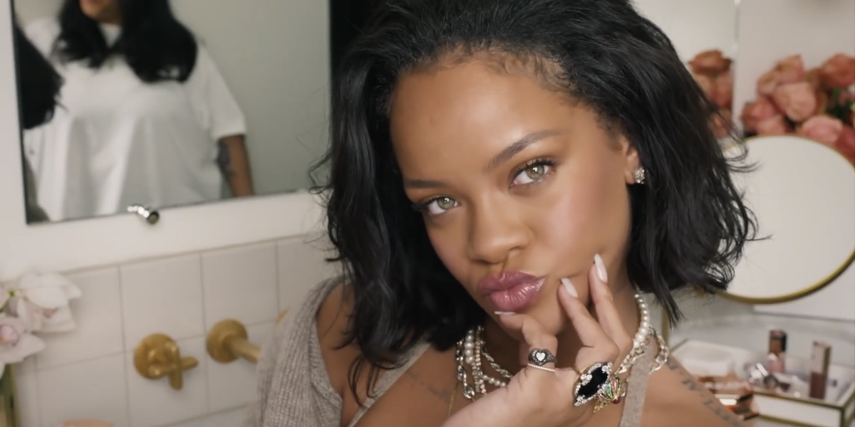 Rihanna’s Summertime Face Beat Is Everything You Didn’t Know You Needed