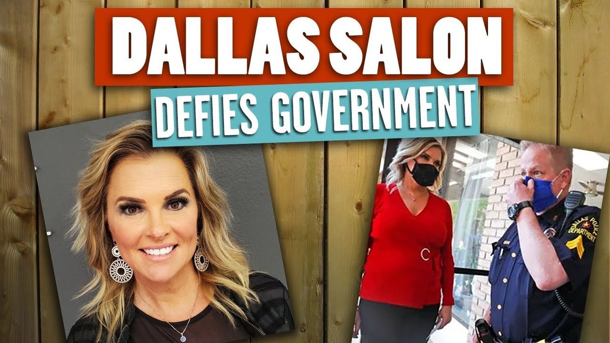 INTERVIEW: Dallas salon owner talks to Glenn Beck about RE-OPENING despite city stay at home orders