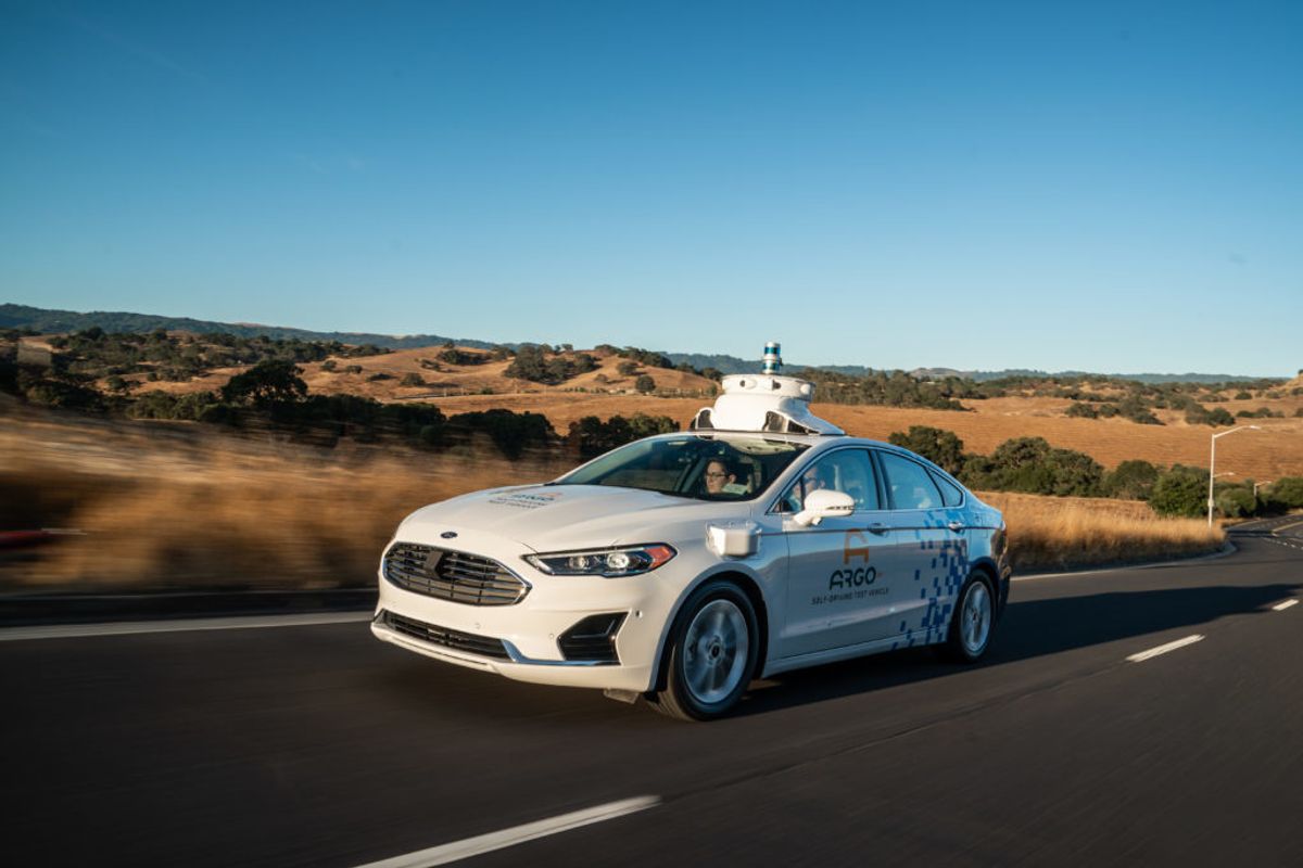 Ford driverless car