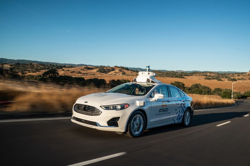 Ford driverless car