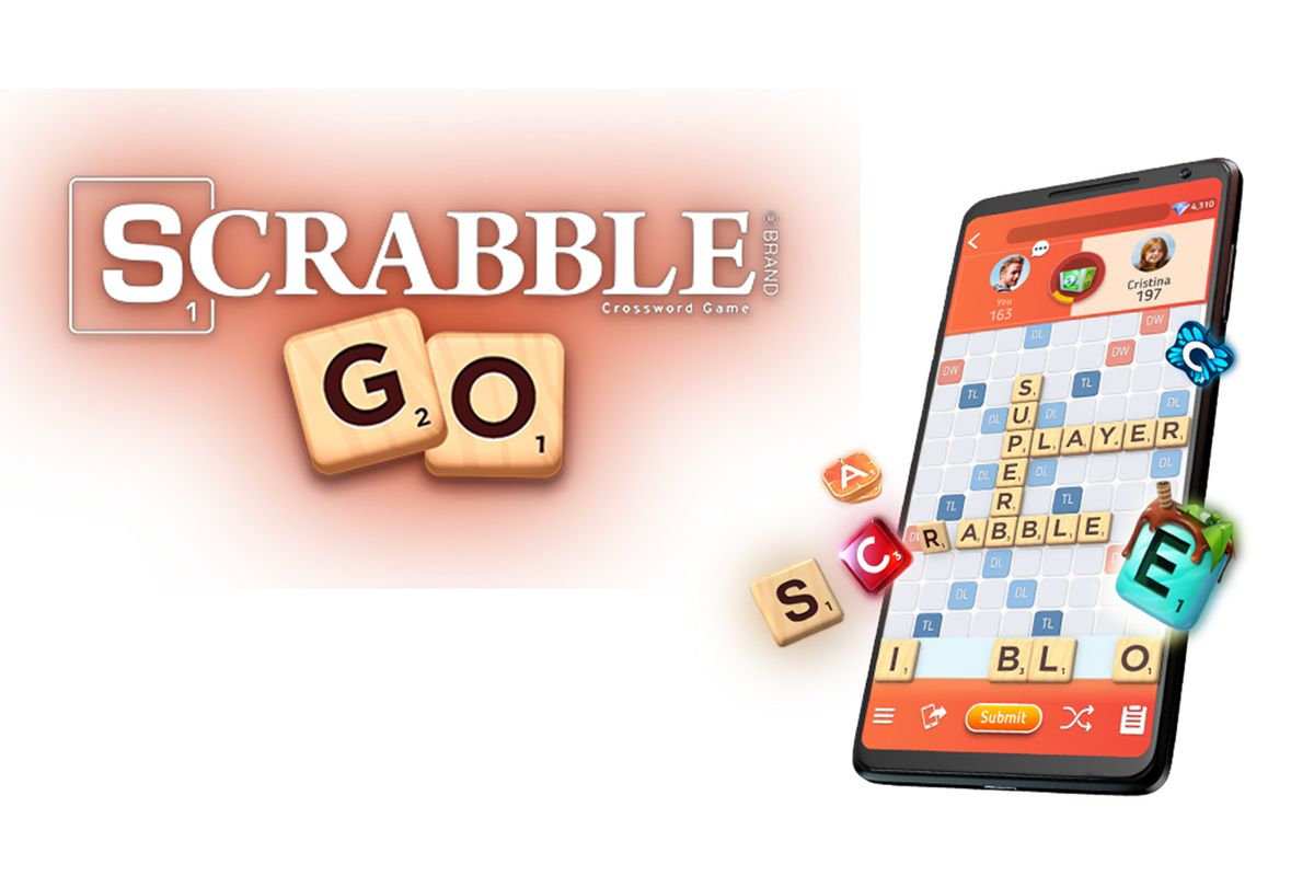 Scrabble Go app for smartphones and tablets
