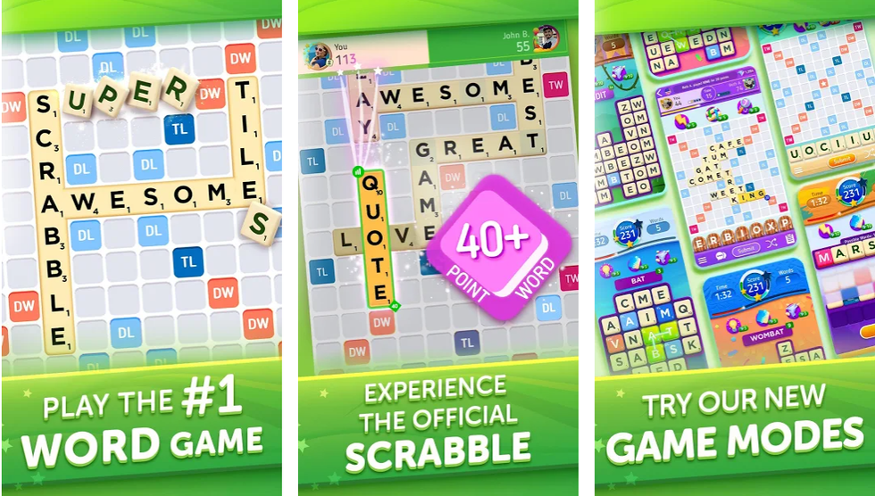 Scrabble Go smartphone app