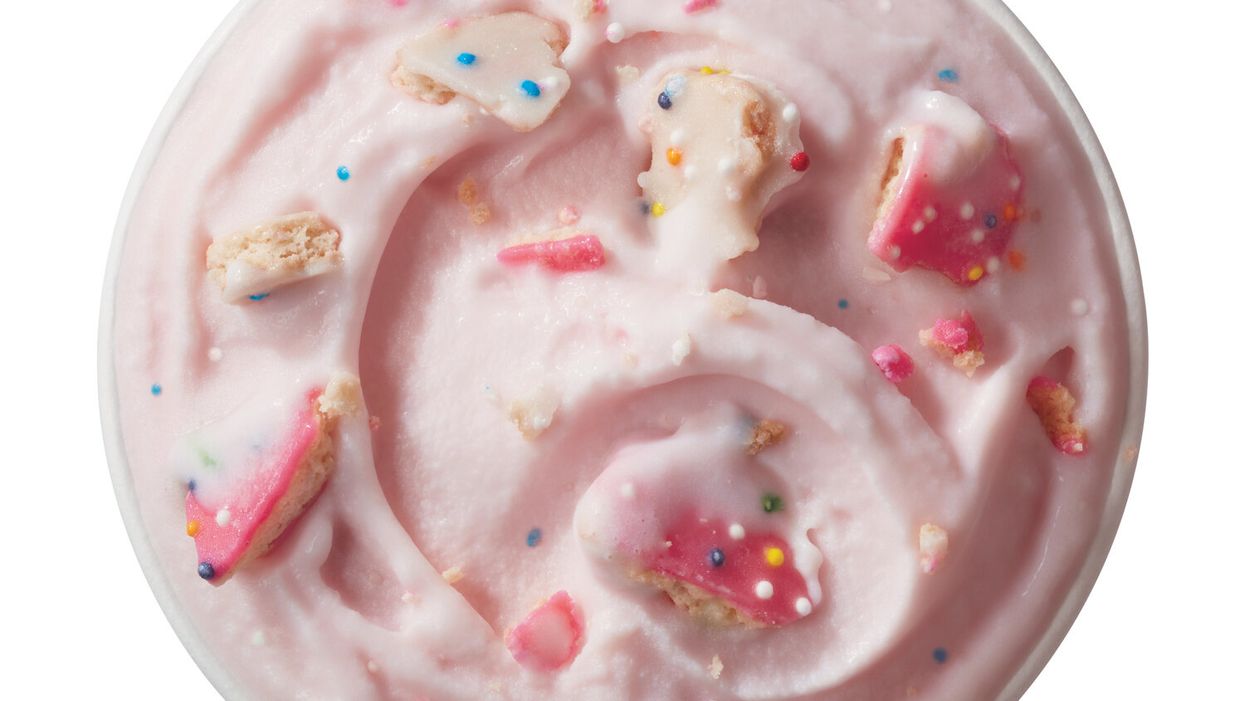 Dairy Queen's new Frosted Animal Cookie Blizzard is a great excuse to eat pink ice cream