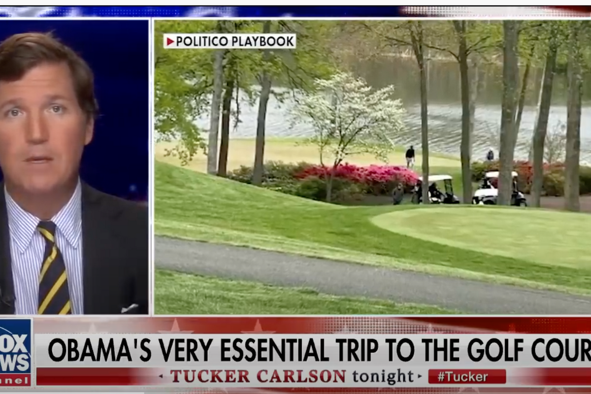 Obama Did A Golfing