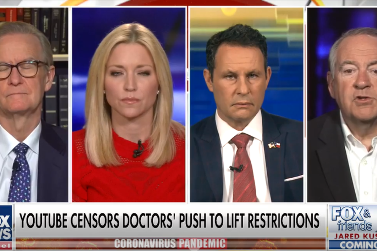 Fox News So Mad Everybody Calling Their New Dumb Quack Doctors Big Dumb Quacks