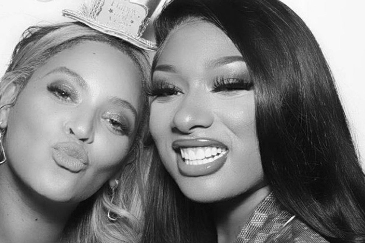 Beyonce and Megan thee Stallion