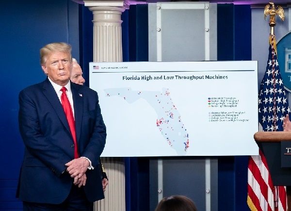 Trump’s Attempt To Express Empathy For Virus Victims Falls Flat