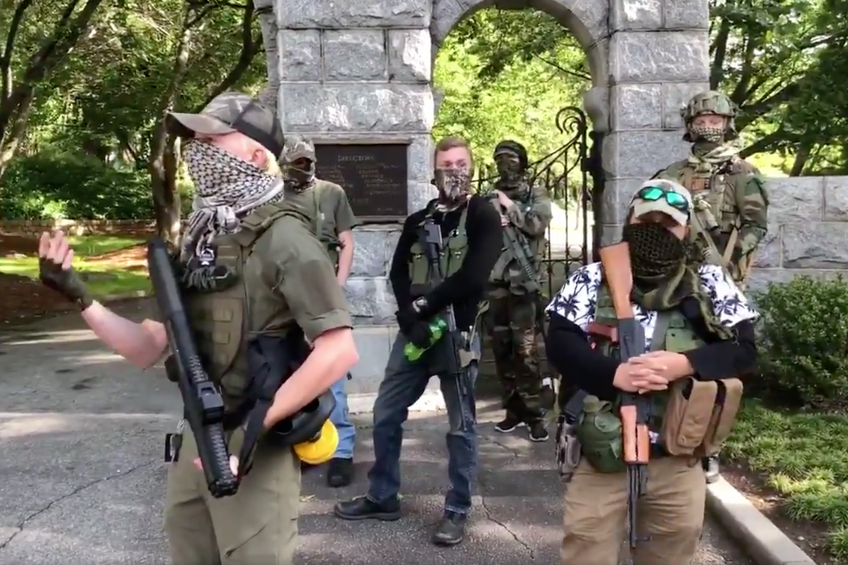 More Armed 'Boogaloo' Terrorists To Storm North Carolina Capitol Because Haircuts And Civil War