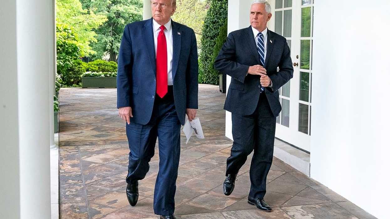 Jimmy Kimmel, Donald Trump, Mike Pence