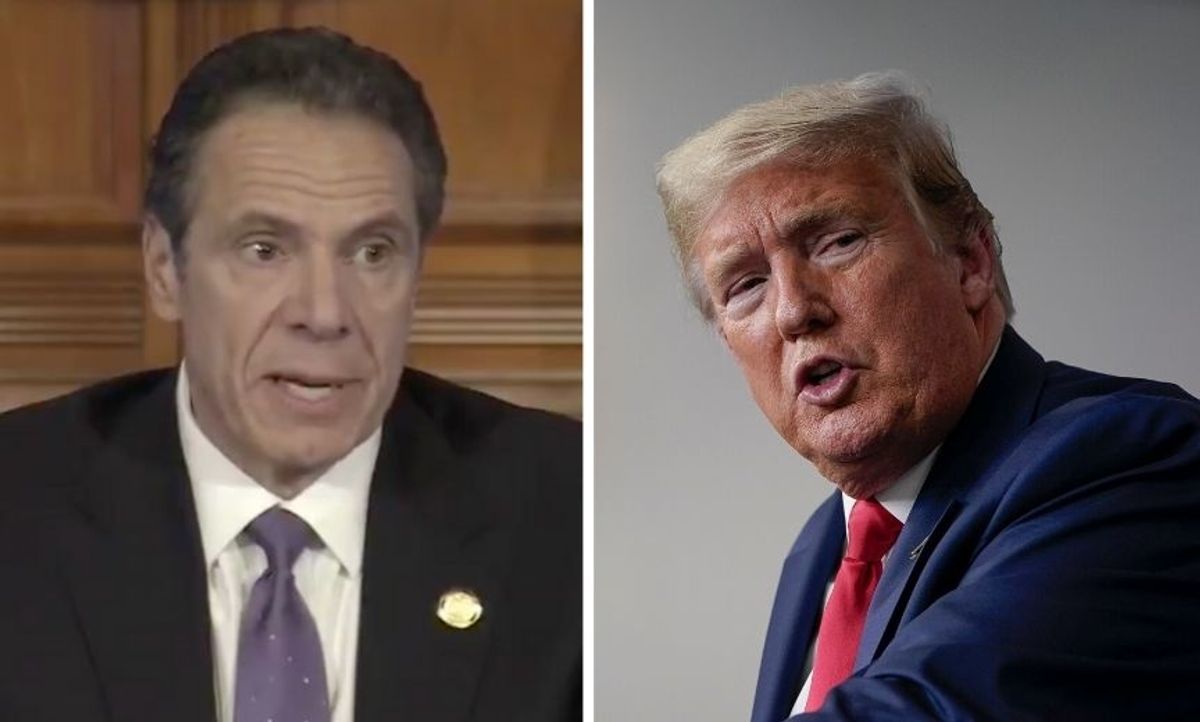 Andrew Cuomo Lays Into Trump in Epic Rant After Trump Accuses Him of 'Complaining', and People Were So Here For It