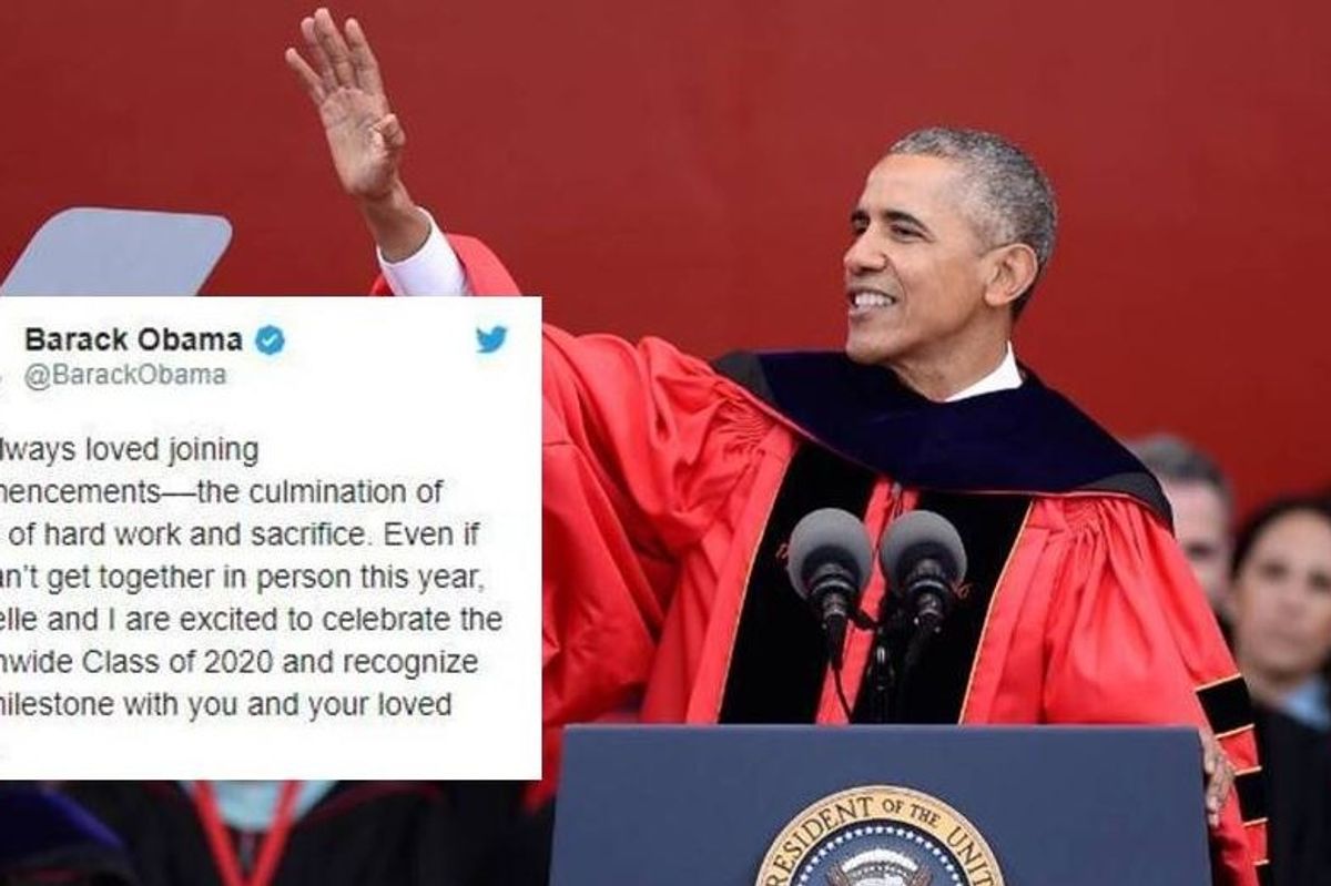 A high school senior asked the Obamas to give a commencement speech for the Class of 2020 and now it's happening