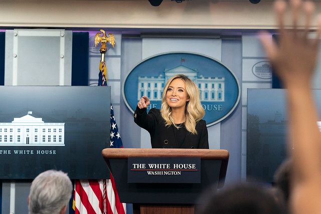 Kayleigh McEnany Derides Mass Testing, But She's Tested Every Week