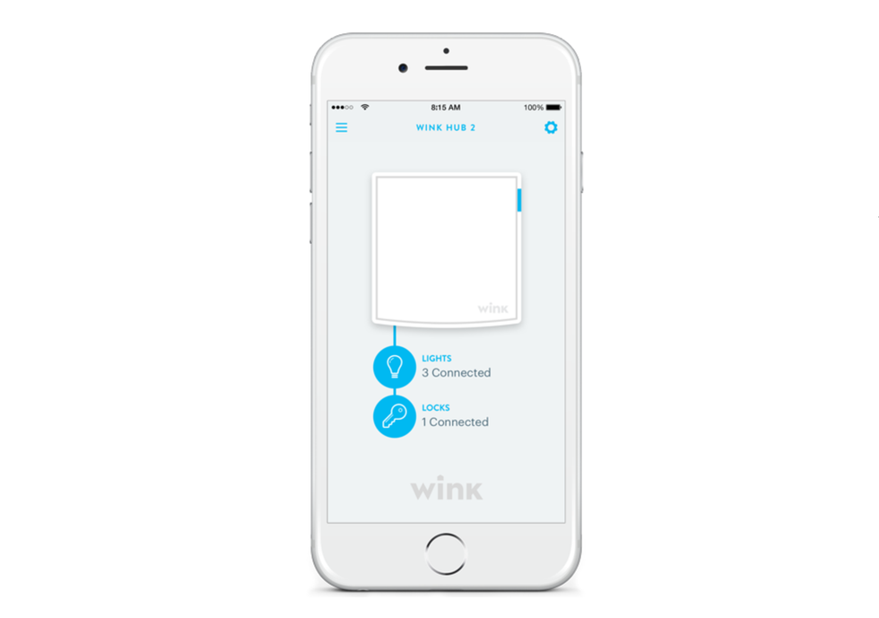 Wink smartphone app