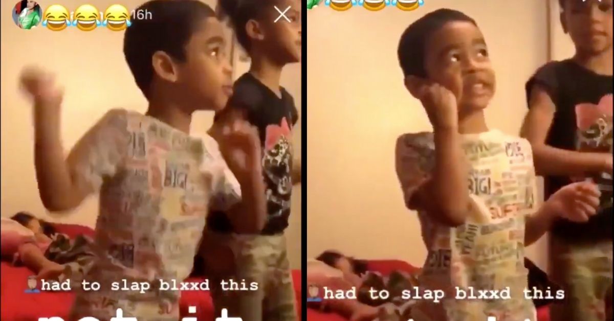 Babysitter Hit With Flurry Of Backlash After Slapping Little Boy For Dancing Like A 'Gay A-- B-tch' In Cruel Video