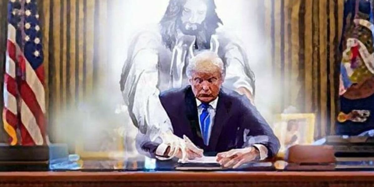 Huggy Jesus Meme Makes Evangelicals More Likely To Believe Trump Is