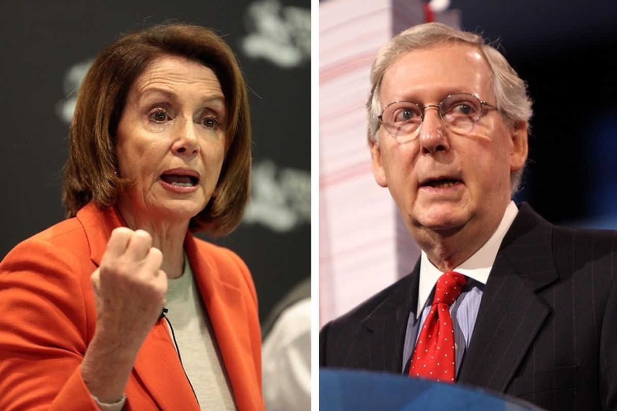 Nancy Pelosi Wants To Give You This Shiny New Corona-Stimulus, Too Bad Mitch McConnell Is An Evil Dick
