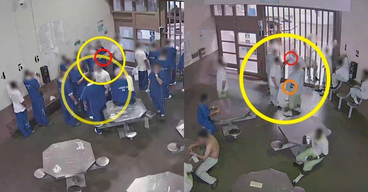 Video Shows Inmates Deliberately Attempting To Get Virus In 'Dangerous Plot' To Get Released From Prison