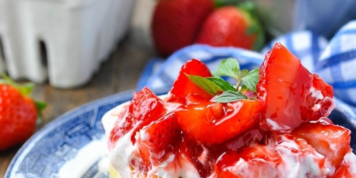 Strawberry Shortcake Cake - My Recipe Magic