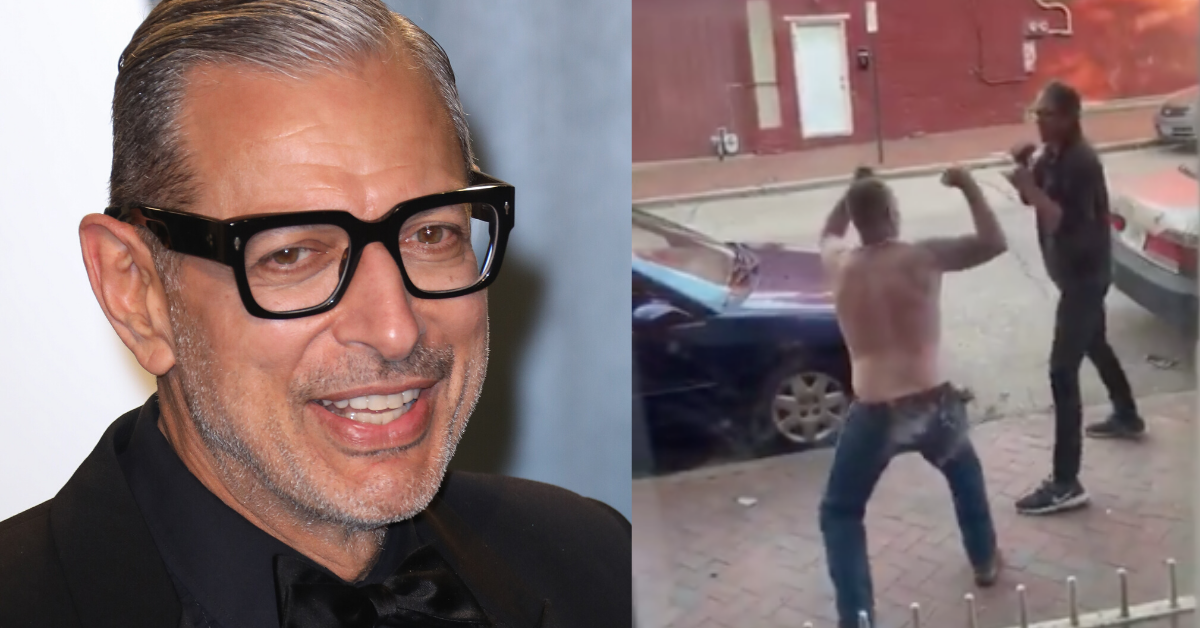 Jeff Goldblum Trends On Social Media After Lookalike Gets Into Street Fight With Shirtless Neighbor