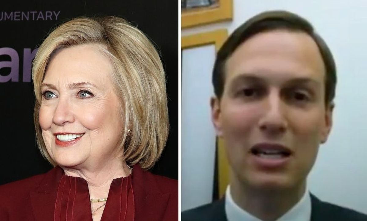 Hillary Clinton Says What We're All Thinking After Jared Kushner 'Can't Commit' to Holding the Election on November 3