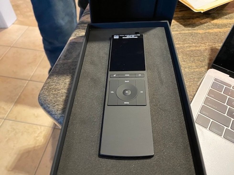 Neeo Remote in it's box