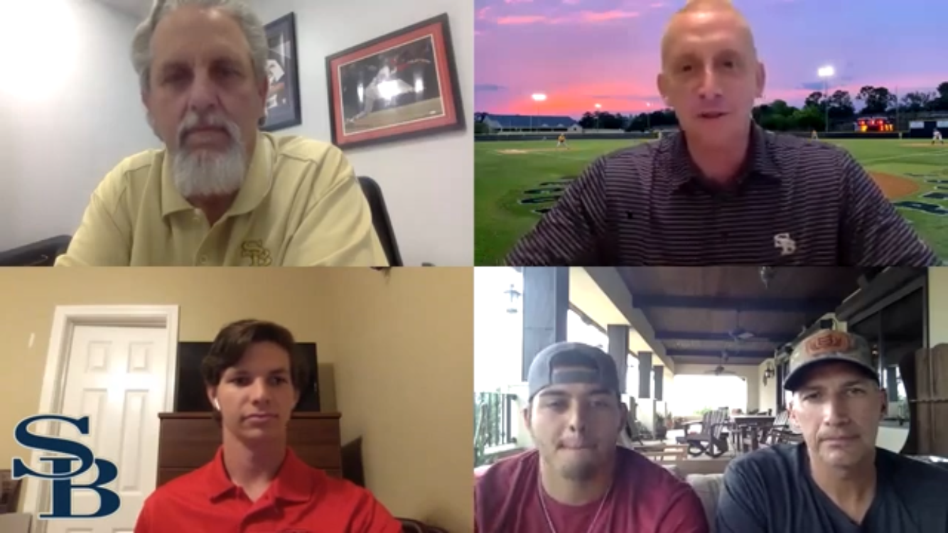 SBS Athletic Director Mike Walker talks with Andy, Jared Pettitte & Robert, Zach Heaton about baseball, faith & family