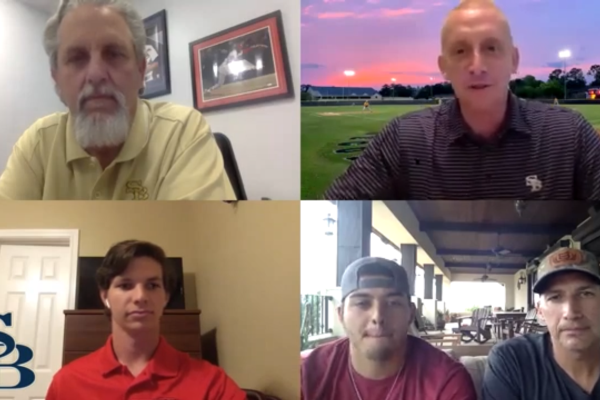 SBS Athletic Director Mike Walker talks with Andy, Jared Pettitte & Robert, Zach Heaton about baseball, faith & family