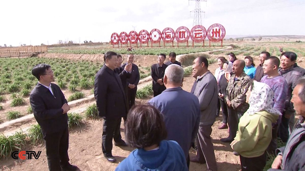 Il mini documentario della tv cinese. Xi in visita nella regione dello Shanxi