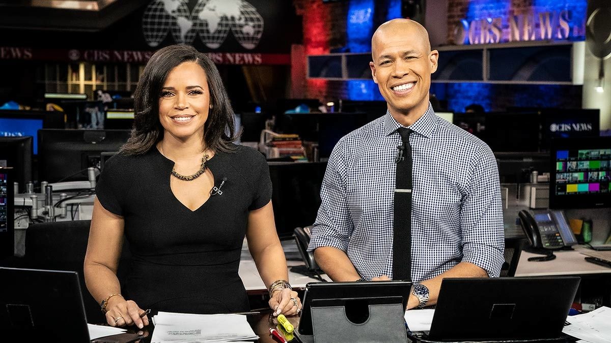CBSN AM anchors Anne-Marie Green and Vladimir Duthiers