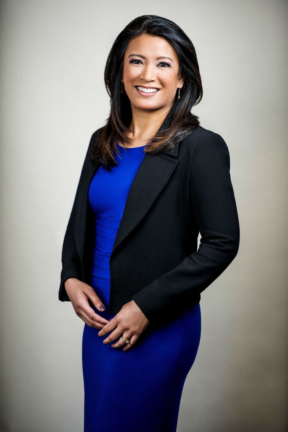 CBSN anchor Elaine Quijano\u200b.