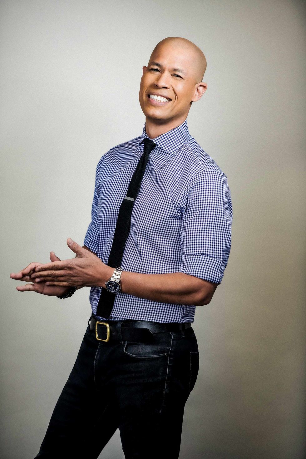 \u200bCBSN anchor Vladimir Duthiers.