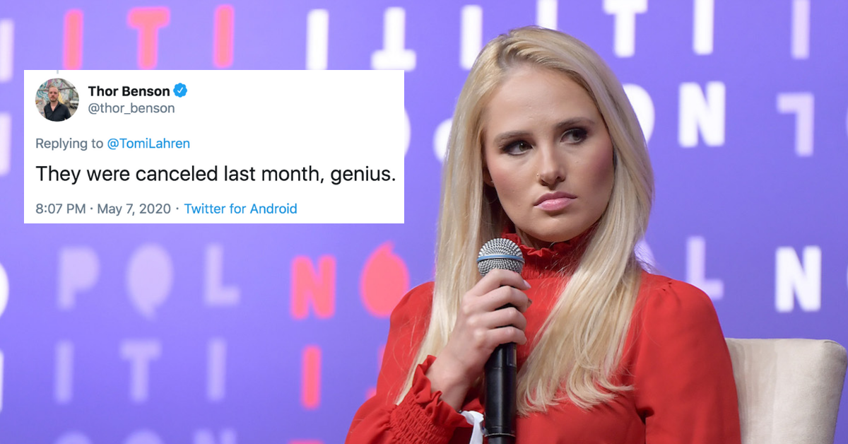 Tomi Lahren Slammed For Insinuating That LGBTQ+ People Only Care About Lockdown When It Doesn't Affect Them