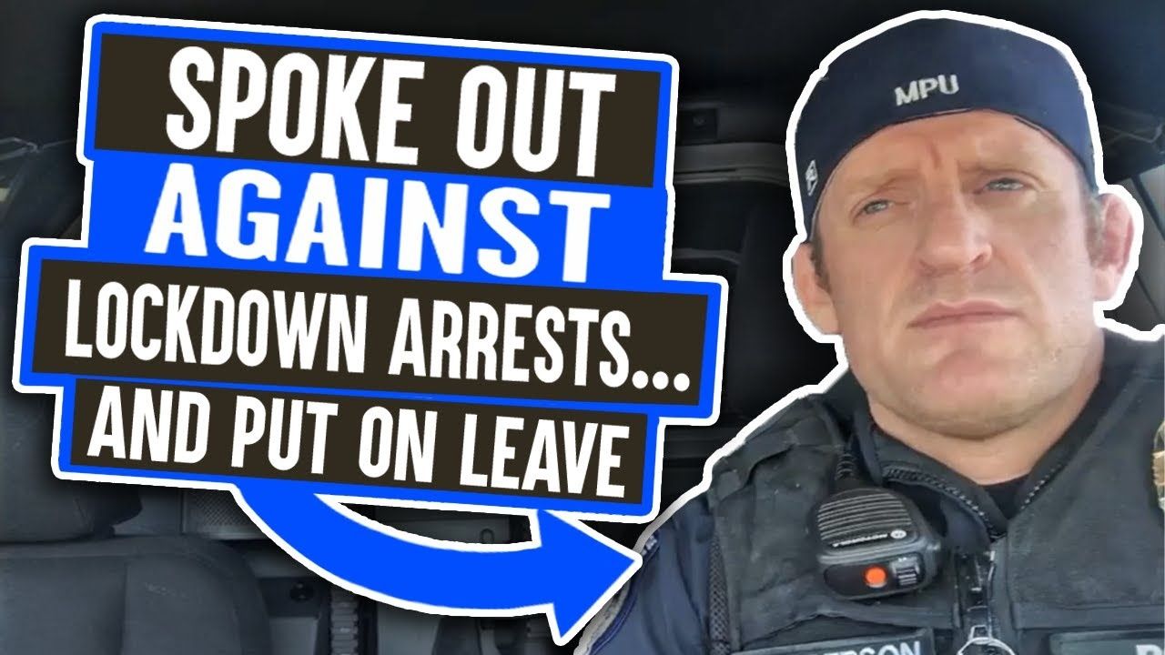 Police officer makes VIRAL video discouraging COVID-19 lockdown arrests, and gets put 'on leave'