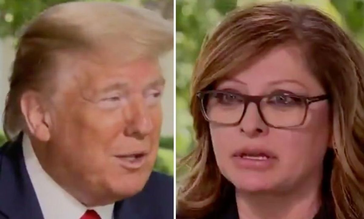 Fox Business Host Is Getting Dragged for Her Over the Top Praise of Donald Trump During Cringey Interview