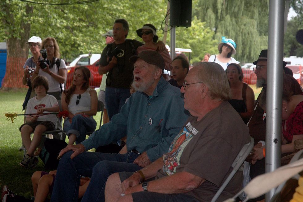 Pete Seeger Hudson River