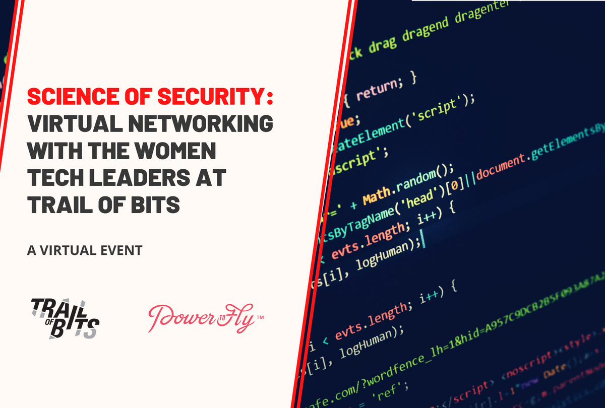 Watch Our Virtual Event with the CEO of Trail of Bits