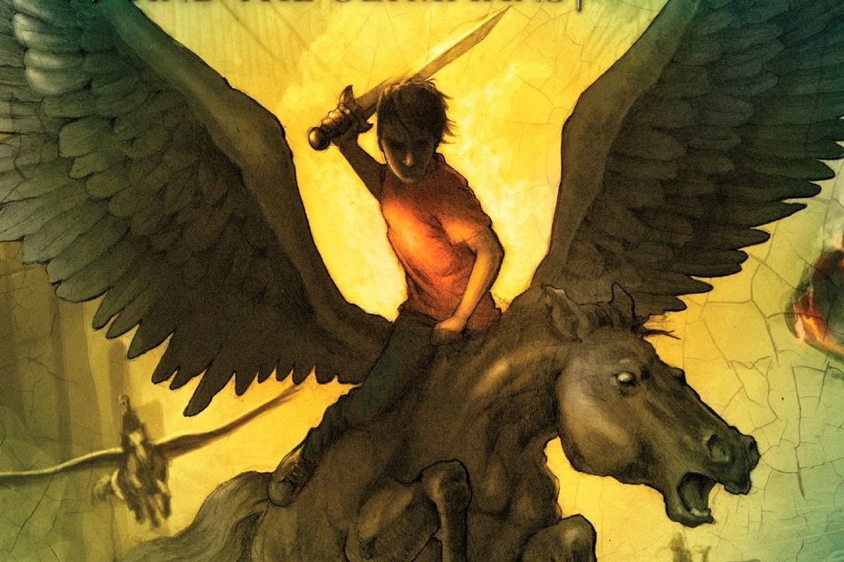 Percy Jackson Book Cover