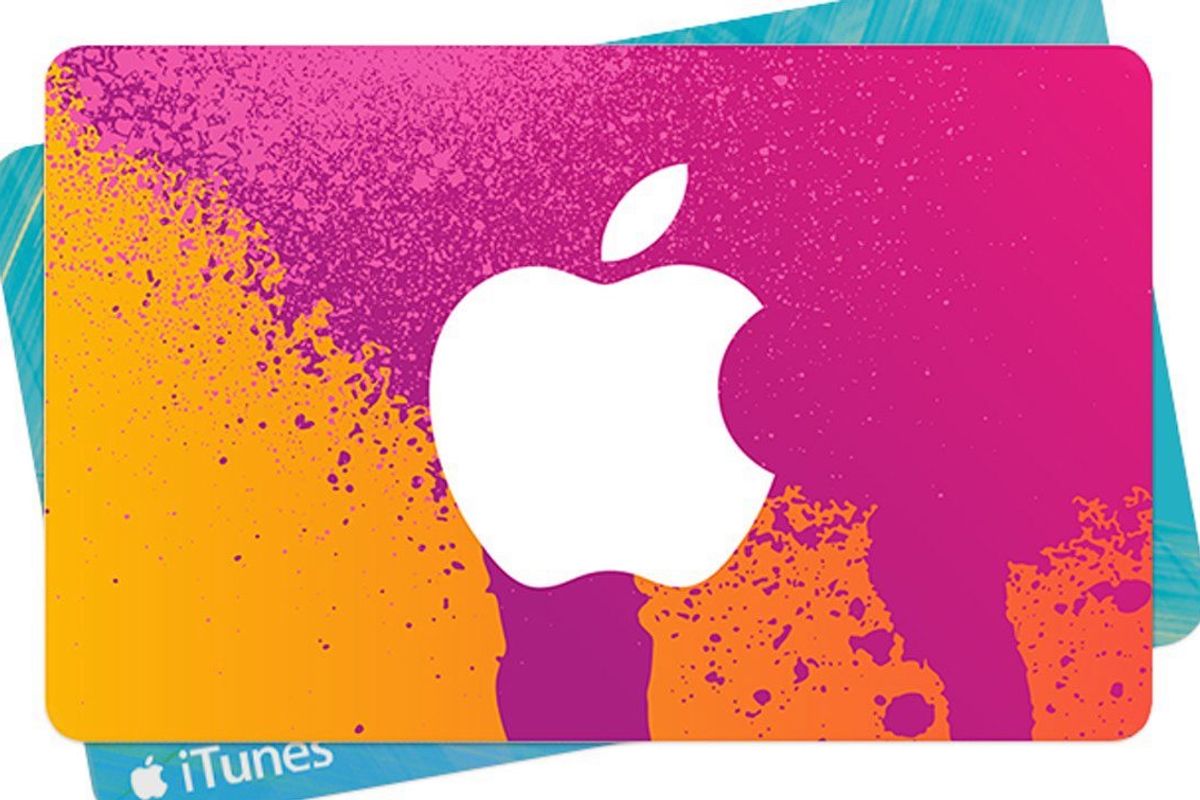 itunes gift card