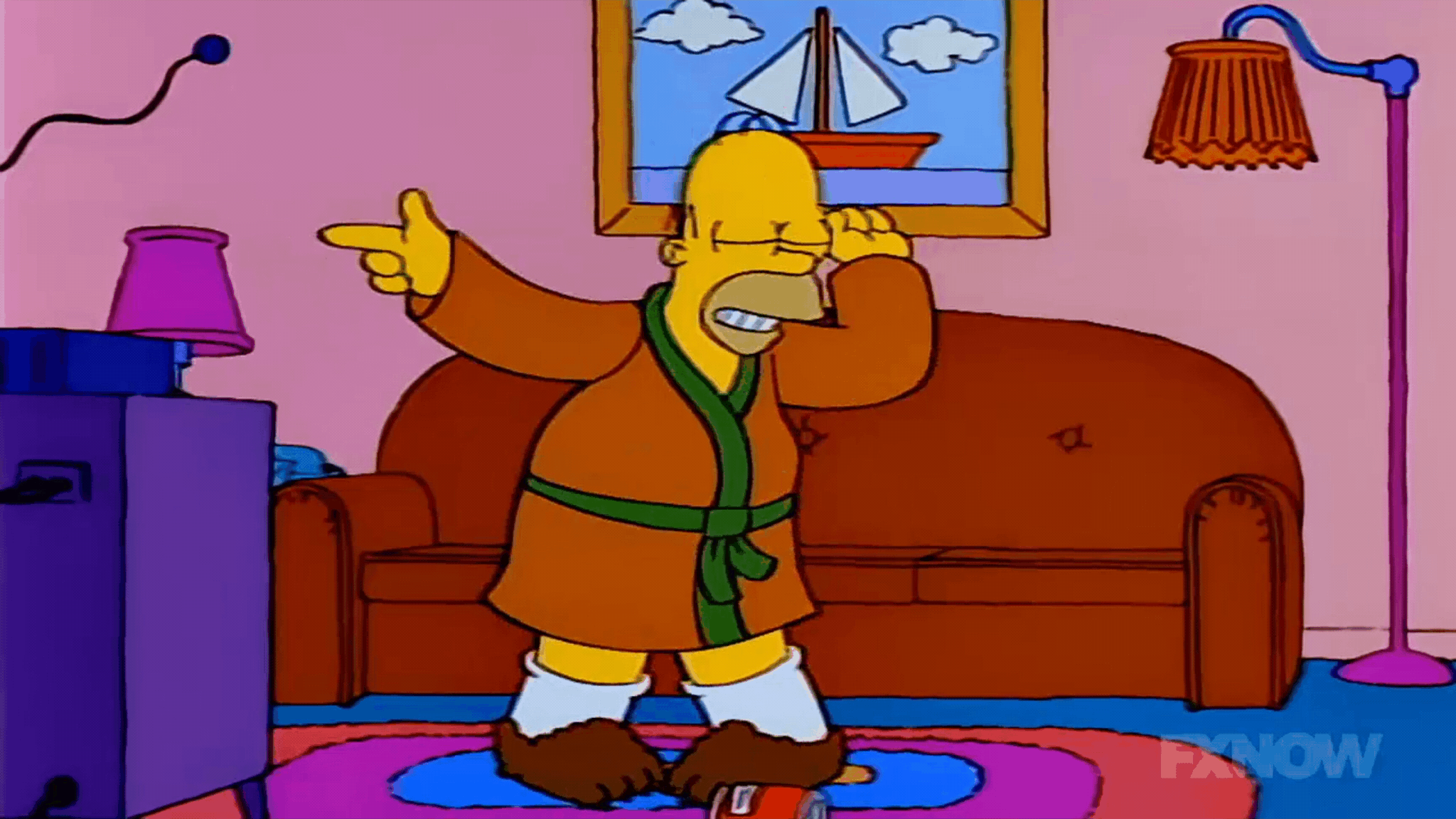 Homer dancing