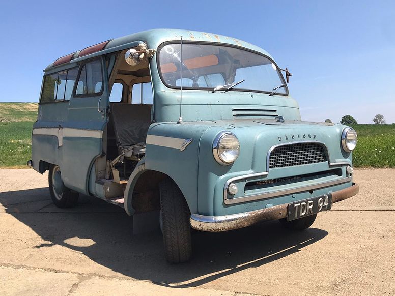 1960 Bedford Utilibrake Van Automotivemap 1960 Bedford Utilibrake Van Automotivemap, Classic Car Garage Bedfordshire England Maps