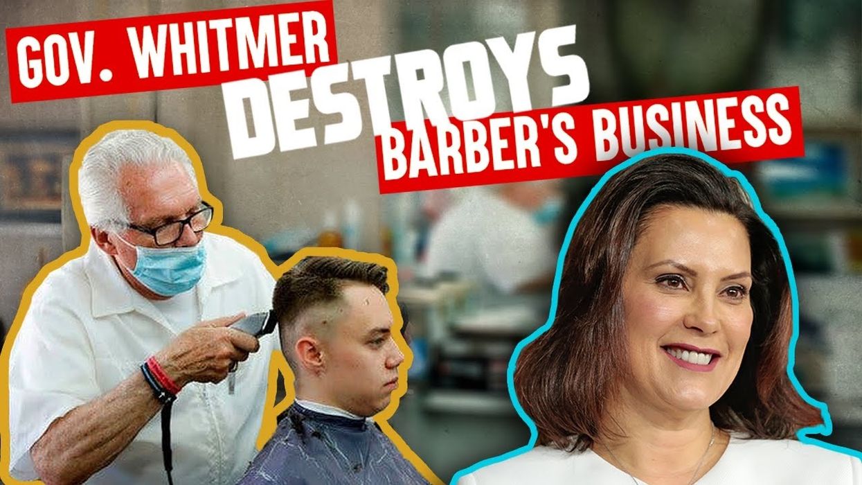 'VINDICTIVE' Governor Whitmer: Michigan barber fined $1000 DAILY if he reopens in COVID-19 lockdown