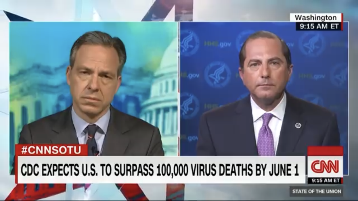 HHS Secretary Alex Azar Is Very Bad At This