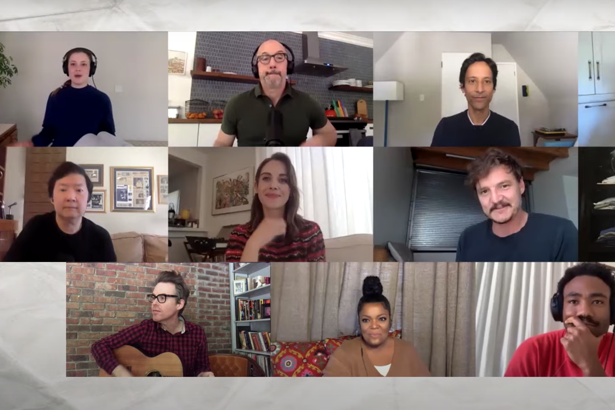 The cast of "Community"